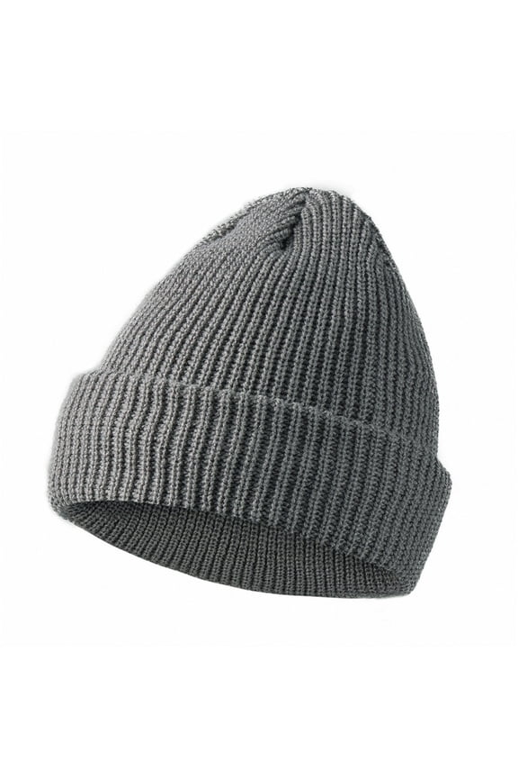 Womens Winter Knit Hat Ribbed Strenchy Solid Color Going out Casual Riding Warm Trendy Cap
