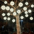 thumbnail image 1 of kttectoa Christmas Tree Decorations Solar Powered Hanging Garden Lights Outdoor Waterproof LED Ball Lights for Yard Patio Christmas Decoration Multi Color Christmas Decorations, 1 of 6
