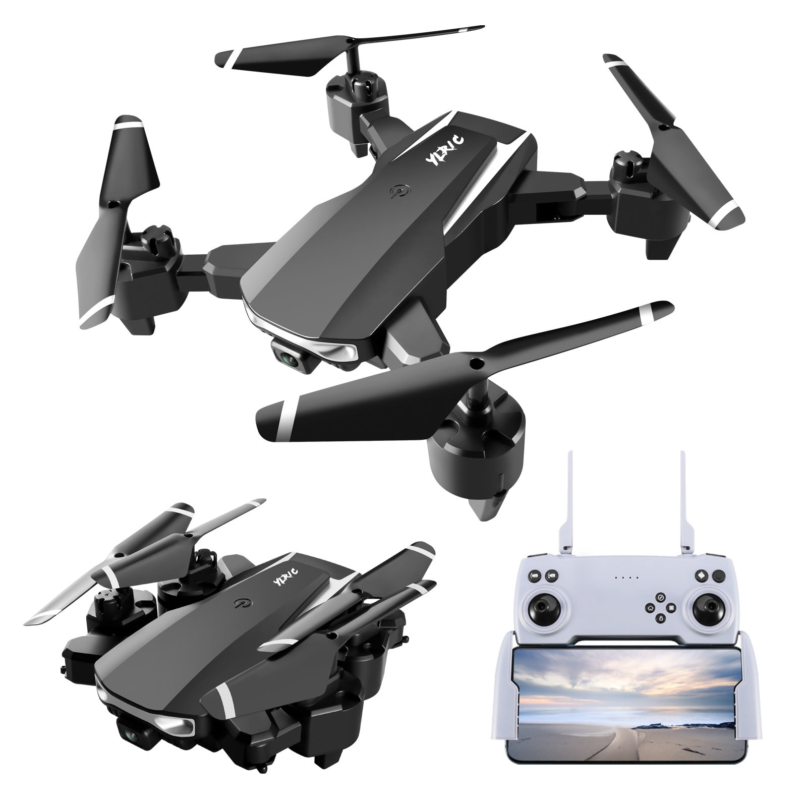 kttectoa Drones Gifts Drone with Daul 4K HD FPV Camera Remote Control ...