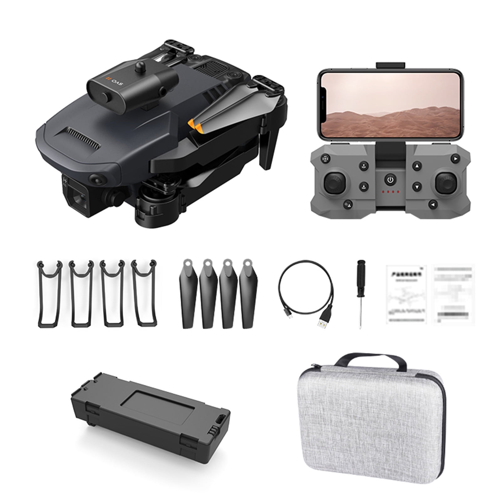 kttectoa Drones Gifts Drone with HD FPV Camera Remote Control Toys ...