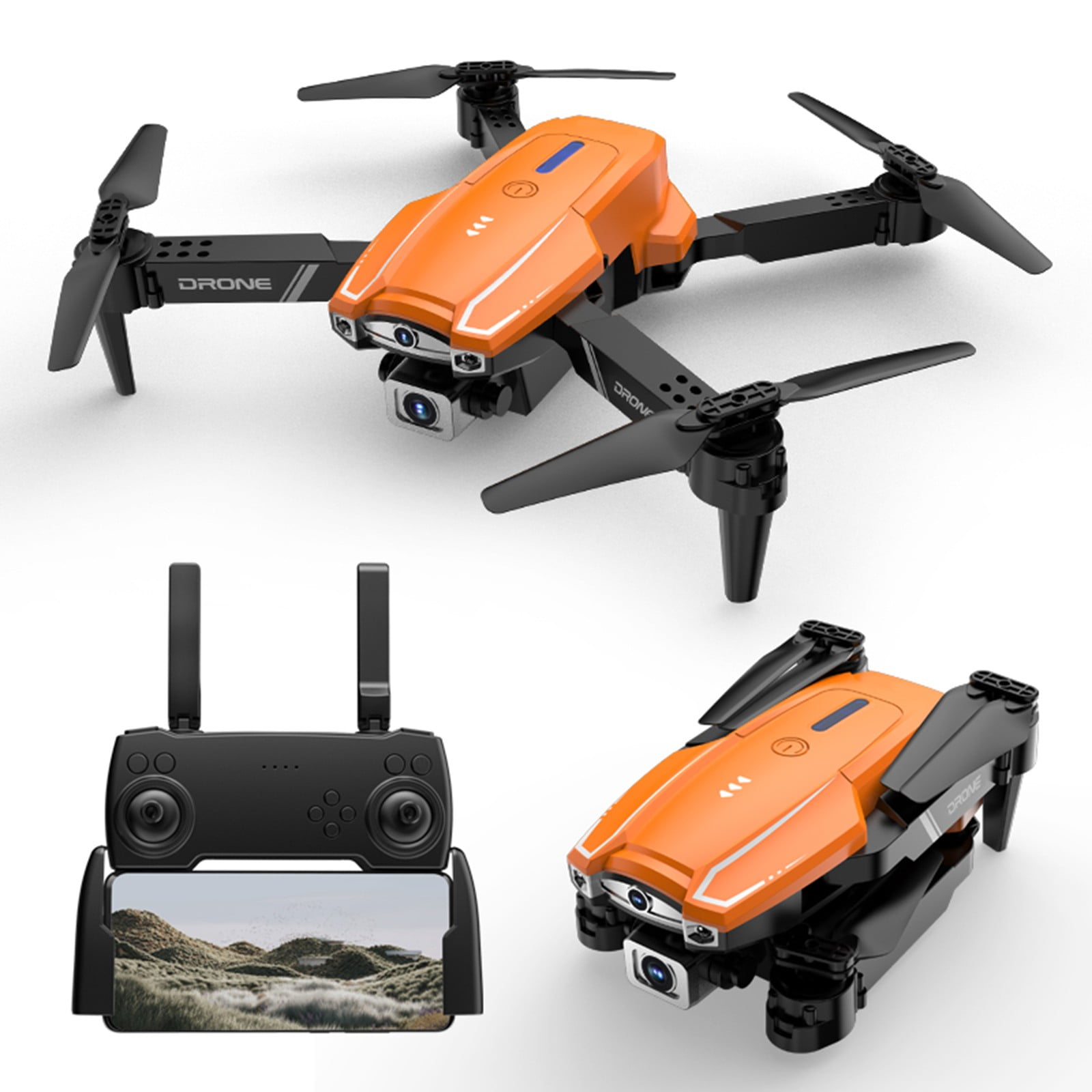 kttectoa Drones Gifts Pro Rc Drone 4k Profesional HD Camera Fpv Drones ...