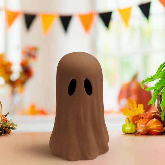 kttectoa Halloween Ghost Decorations Figurine,Cute Ghost Decor Halloween Ghost Figurine-Spooky Resin Ghost Statue,Cute Halloween Decorations Indoor Home Decor Party Gifts