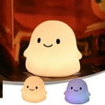 thumbnail image 1 of kttectoa Halloween Ghost Night Light Pat Light Silicone Charging Night Light Bedside Lamp Mood Light Halloween, 1 of 8