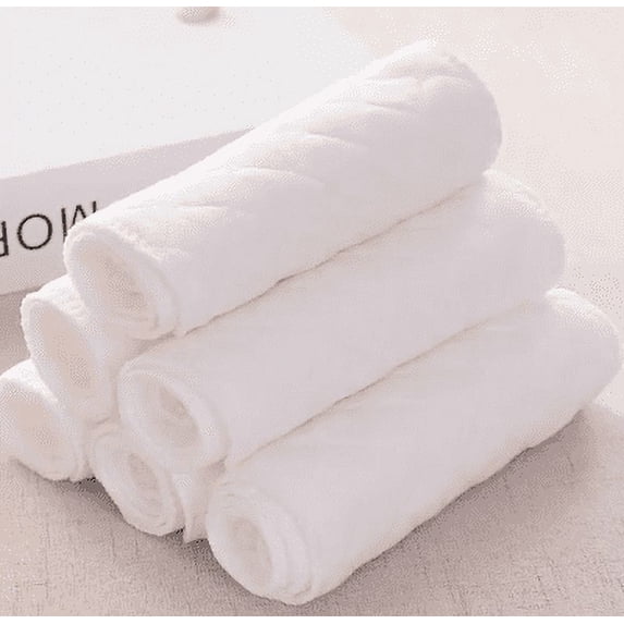 kttectoa Muslin Burp Cloths 12.6x4.72in Baby Washcloths Super Soft Absorbent Cloth Diaper 1 Pack Newborn Gentle Skin-Friendly Reusable Cleaning Towel Christmas Gifts Home
