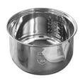 thumbnail image 1 of kttectoa Stainless Steel Rice Cooker Inner Pot Multifunctional Durable Replacement Bowl Easy Clean 1 Pack Christmas Party Supplies Gifts, 1 of 6