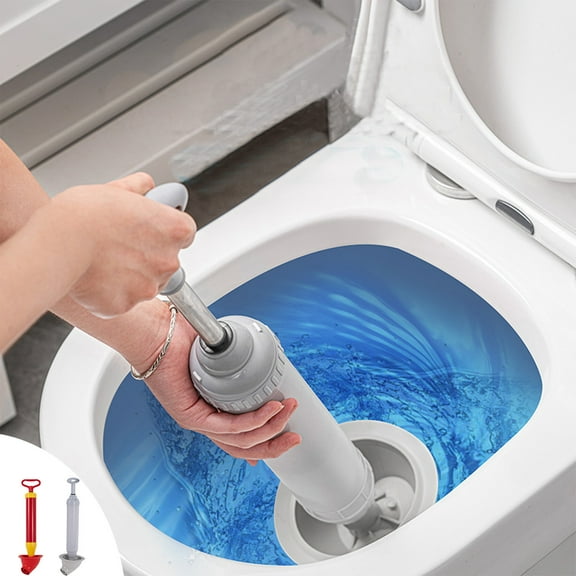 kttectoa Toilet Plunger Heavy Duty Toilet Plunger 18.9in Rubber Force Cup with Grip Handle for Bathroom Sink Tub Shower Drain Clog Remover Plungers for Bathroom