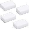Qhkie 20-Pack Kitchen Clean Double-Sided Dishwashing Sponge Blocks, 2.5*11*7CM, White
