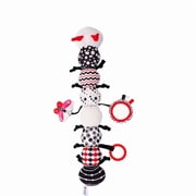 Qhkie Soft Musical Caterpillar Plush Toys for Babies, 0-12 Months, Girls and Boys