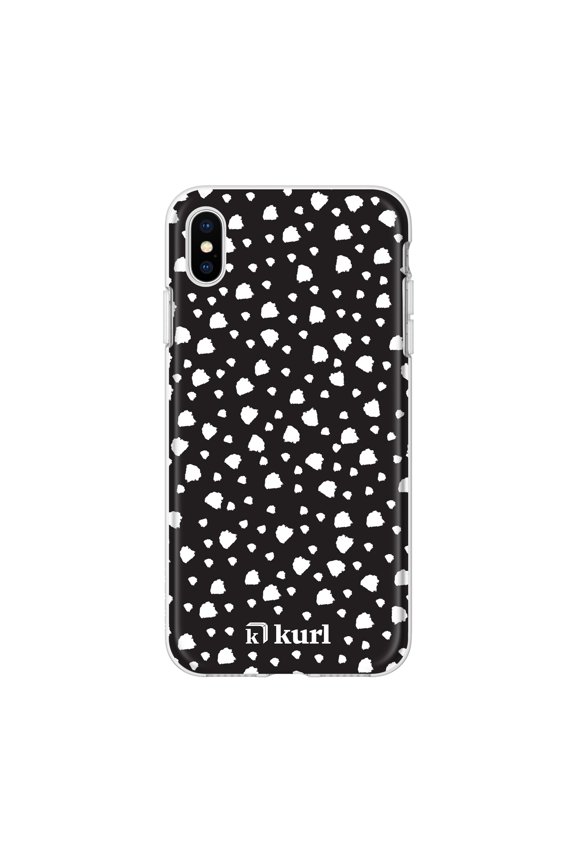 iPhone XS Max Printed Fashion Case - Organic Dots Design