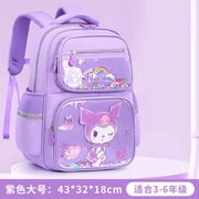kuromi My melody Cinnamoroll cartoon school bag large capacity multi-compartment lightening cute backpack waterproof backpack