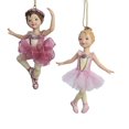 thumbnail image 1 of kurt adler ballet girl ornament, 2 assorted, 1 of 1