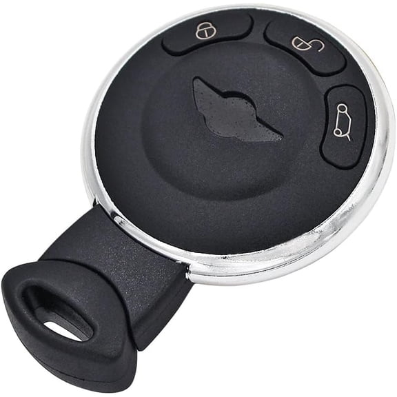 kuyuansu Smart Remote Car Key Fob Shell for BMW Mini Cooper R56 3 Button Remote Keyless Entry Auto Car Key Case (B)