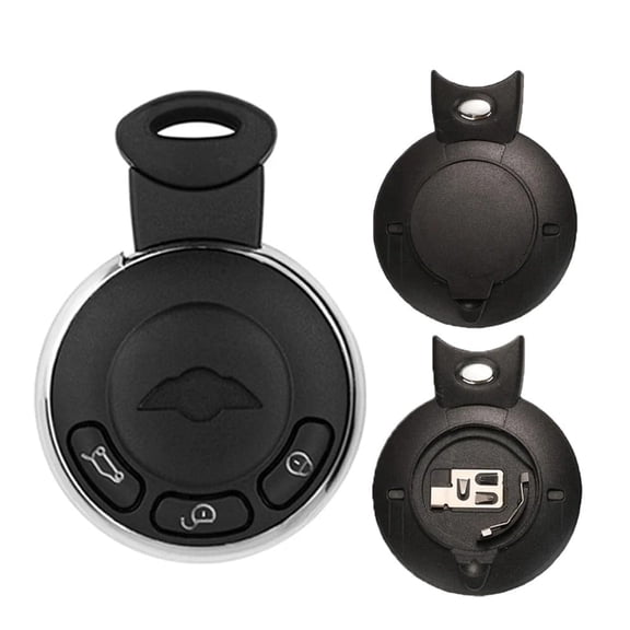 kuyuansu Smart Remote Car Key Fob Shell for BMW Mini Cooper R56 3 Button Remote Keyless Entry Auto Car Key Case (B)