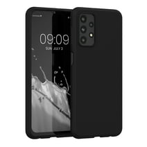 kwmobile Case Compatible with Samsung Galaxy A23 4G / 5G Case - Soft Slim Protective TPU Silicone Cover - Black