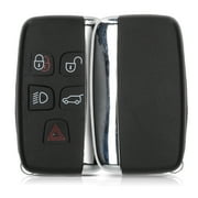 kwmobile Key Case Compatible with Land Rover Jaguar - Black