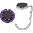 thumbnail image 1 of kwmobile Purse Hanger for Table (Set of 2) - Purse Hook for Table - Folding Handbag Hanger - Portable Table Bag Holder, 1 of 8