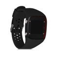 thumbnail image 1 of kwmobile Strap Compatible with Polar M400 / M430 Strap - Replacement Silicone Watch Band - Black Matte, 1 of 7