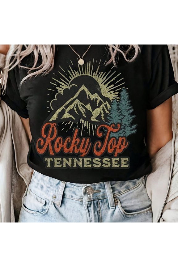 ky Top Tennessee S1Hirt, R Tennessee, Mountains S1Hirt, Western Graphic , Countrhirt, Travel8