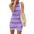 thumbnail image 1 of kytmyeq Fashion Women's Summer Round Neck Casual Fashion Printed Pullover Sleeveless Dress, 1 of 5