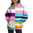 thumbnail image 1 of kytmyeq Womens Oversized Hoodies Sweatshirts Long Sleeve Printing Pullover Fall Outfits With Pocket, 1 of 5