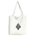 thumbnail image 1 of l Black Music Listening Illustrate Tote Canvas Bag Shopping Satchel Casual Handbag, 1 of 3