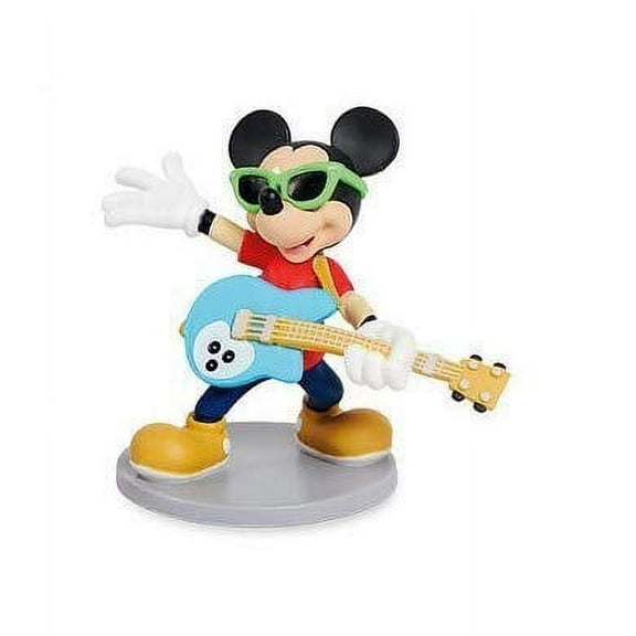 l Disney Mickey Mouse Popstar Rockstar 3" Loose PVC Figure Figurine Cake Topper
