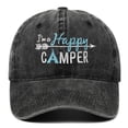 thumbnail image 1 of l'm a Happy CAMPER Embroidery baseball cap Unisex, 1 of 8