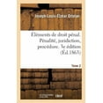 thumbnail image 1 of Éléments de Droit Pénal. Pénalité, Juridiction, Procédure. 3e Édition (Paperback), 1 of 1