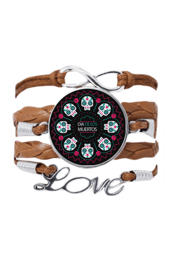 l rose happy the day of the dead bracelet love chain ornament wristband