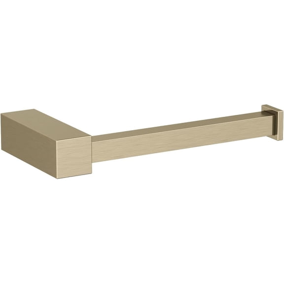 l1 BH36081BBZ | Golden Champagne Single Post Toilet Paper Holder | 5-7/8 in. (149 mm) Length Toilet Tissue Holder | Monument | Bath Tissue Holder | Bathroom Hardware | Bath Accessories