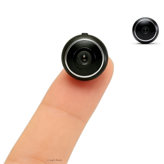 l12 Only 0.9 inch Hidden Camera with Audio/Video Mini Small Spy Cameras Home Indoor Use Cam Night Vision Motion Detection Baby Monitor Wireless Outdoor Nanny WiFi espias ocultas Security Secret