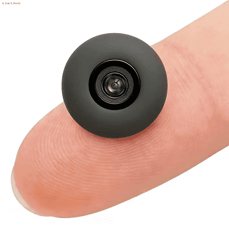 l13 0.9 Inch Hidden Camera with Audio/Video, 4K HD Mini Spy Camera for Home Security, Night Vision Motion Detection Wireless Nanny Cam