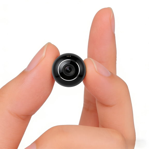 l8 Magnetic Mount Security Camera, 4K Mini WiFi Cam with Night Vision, Motion Alerts, Wireless Design for Indoor Home Surveillance