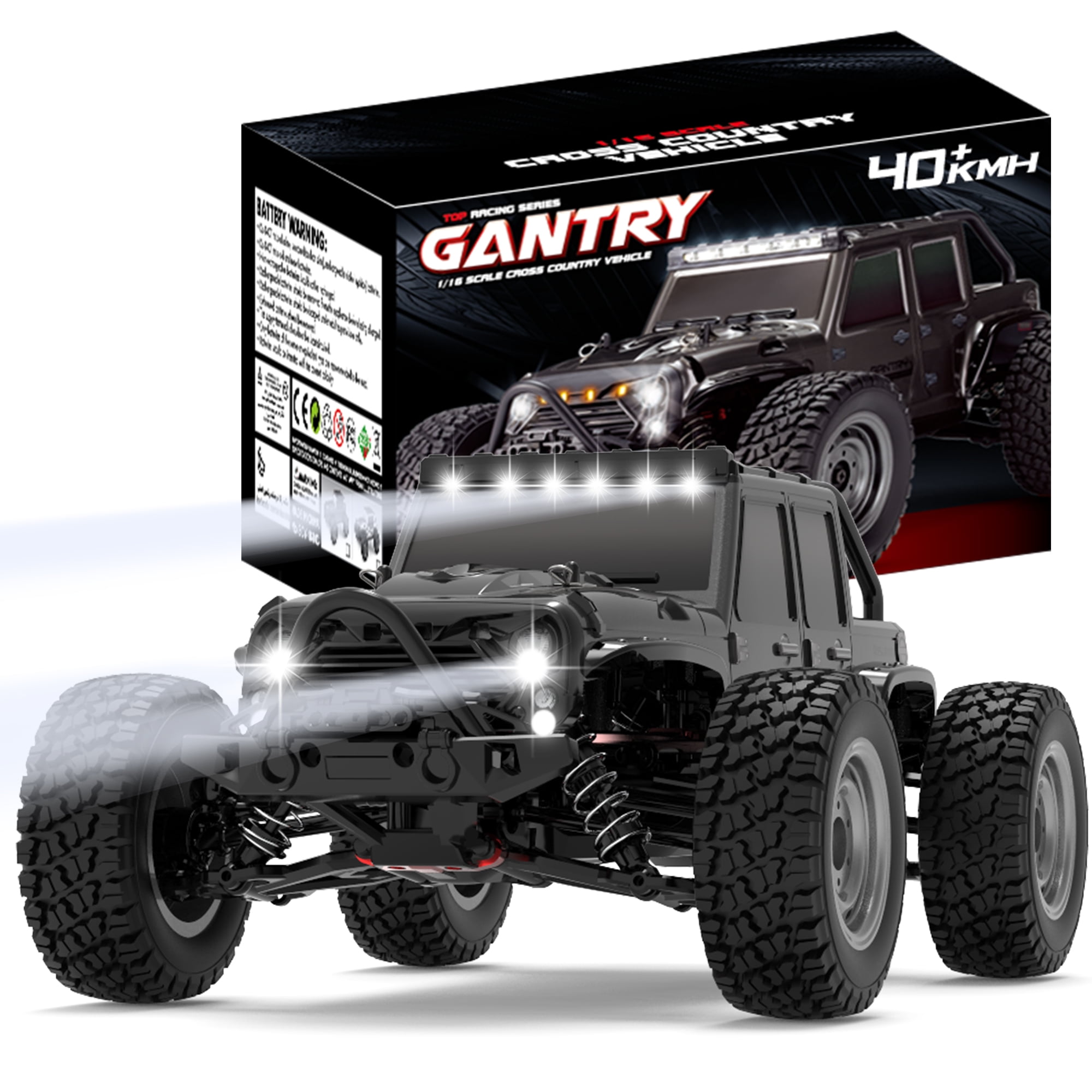 lEPECQ 116 RC Cars Remote Control Monster Trucks,High Speed 40 Km/h RC