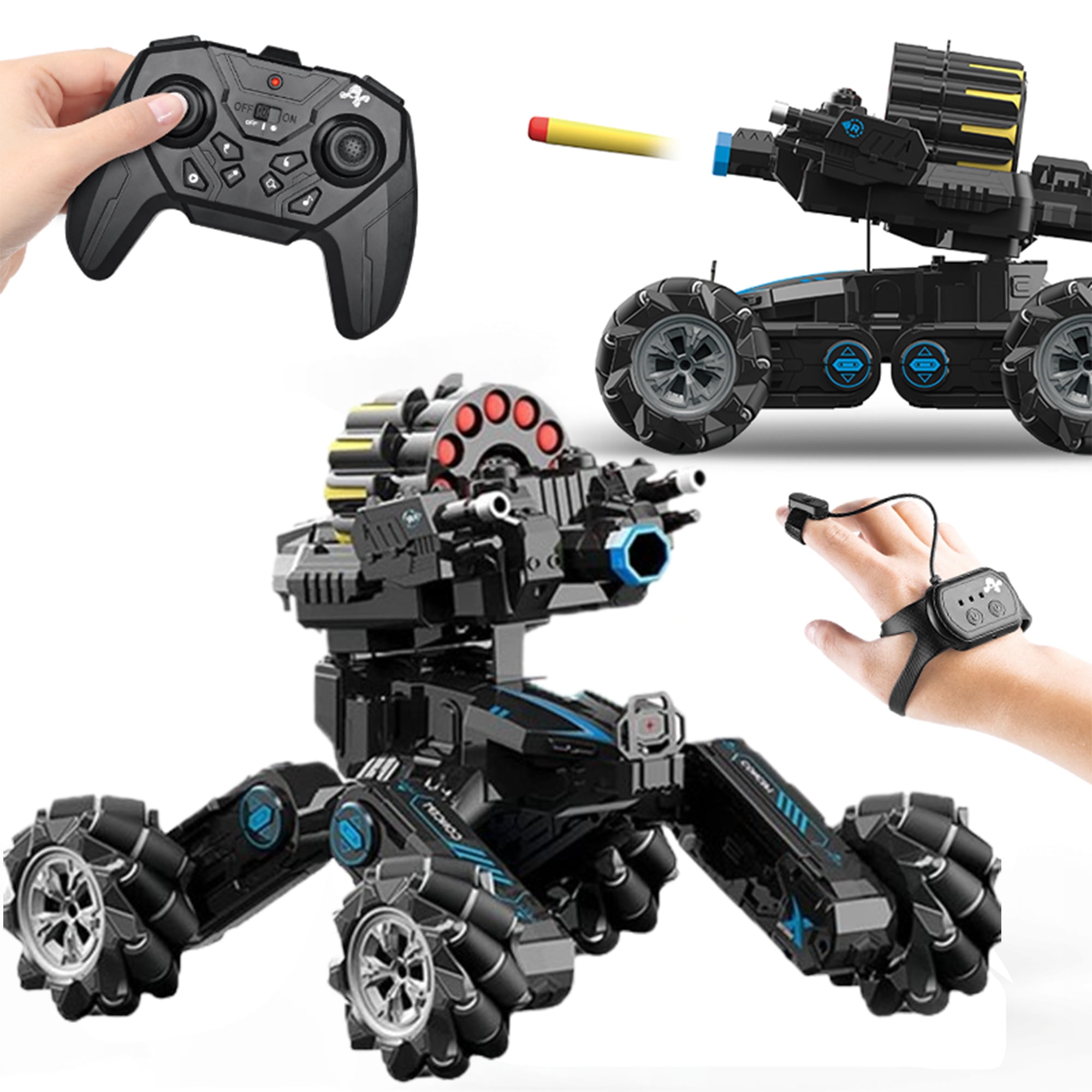 Terra RC Stunt Gesture Sensing Climbing .Car for Kids with Off-Road, Sports  Mode, 40 Min Standby Suitable for Any Terrain, 2.4G Gesture Controlled  Double-Sided Remote-Control Toy