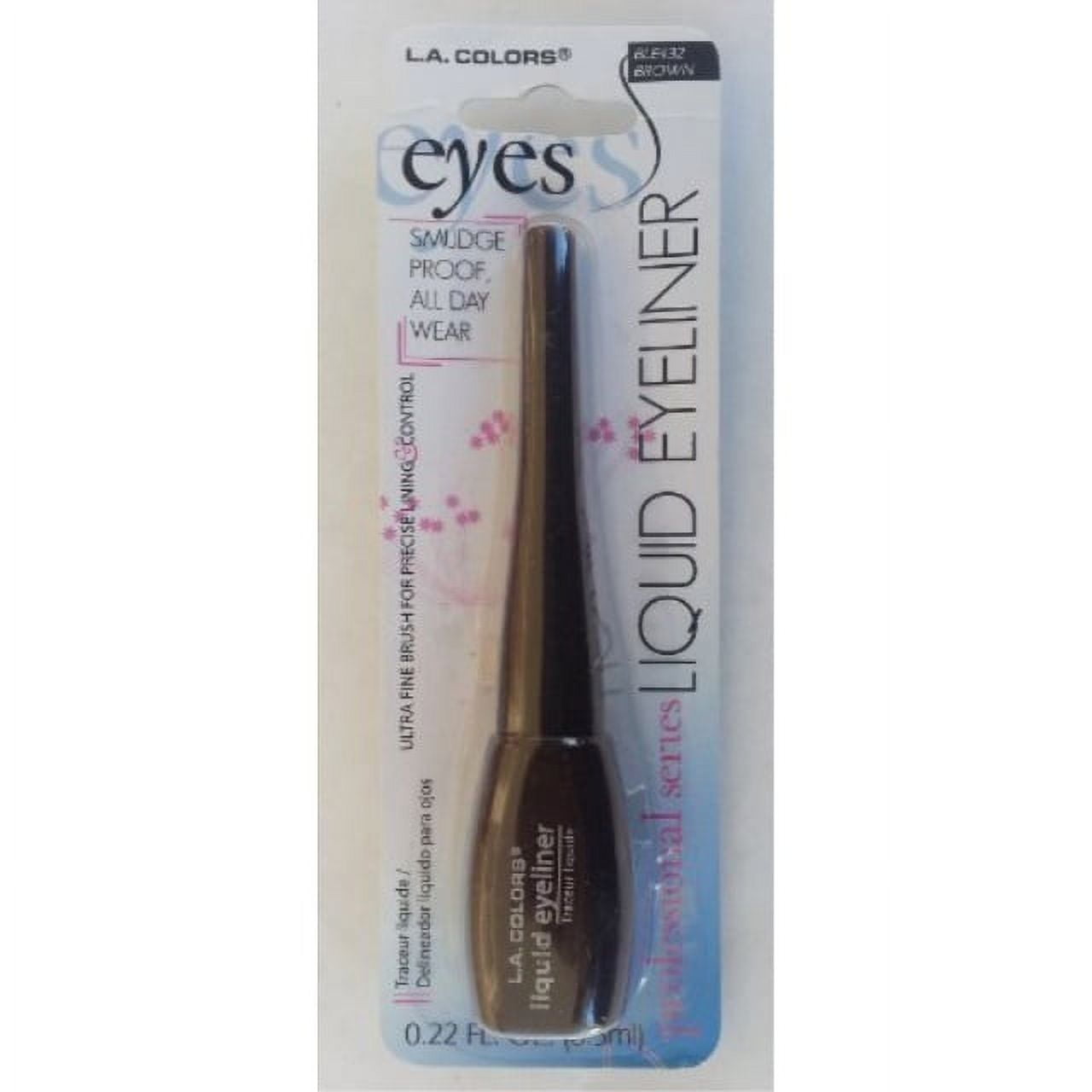 la colors liquid eyeliner beauty and makeup brown