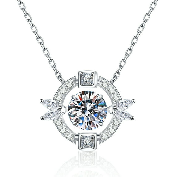 This lab-grown diamond necklace, a vibrant Heart of the Ocean necklace, and a clavicle necklace for women perfectly blend high-end luxury with sophisticated, versatile simplicity.