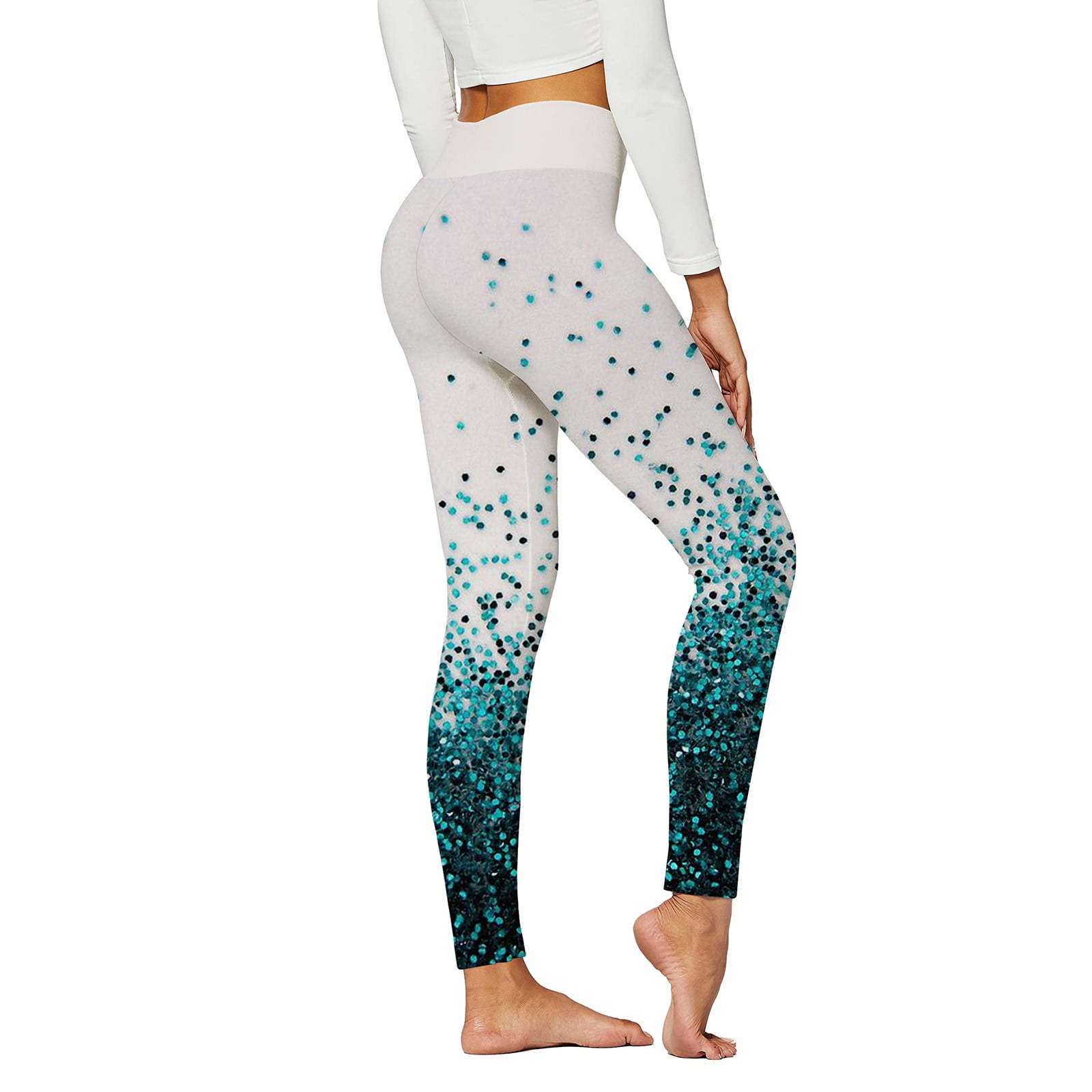 labakihah yoga pants ladies print sports leggings fitness high