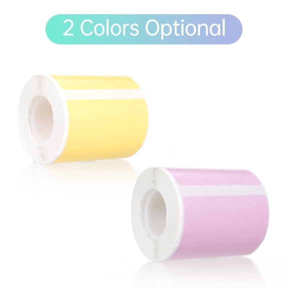 label stickers Paper Thermal Label Paper Round Label Barcode Price Size Name Blank Labels Waterproof Tear Resistant Compatible with M221/M110/M120/M200/M220 and