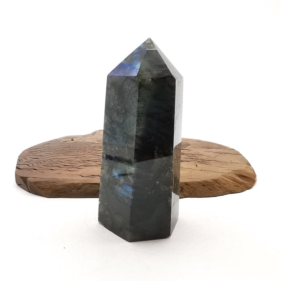 labradorite Crystal Towers ~ Natural Healing Crystal Point Obelisk for Reiki Healing and Crystal Grid 0.946kg