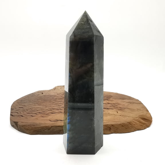 labradorite Crystal Towers ~ Natural Healing Crystal Point Obelisk for Reiki Healing and Crystal Grid 0.97kg