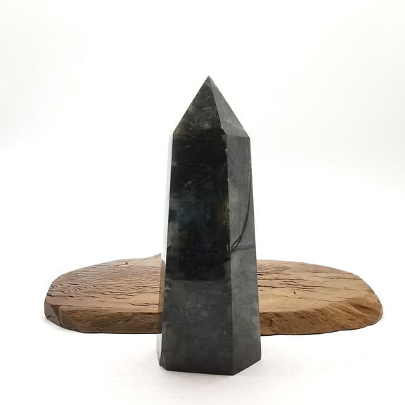 labradorite Crystal Towers ~ Natural Healing Crystal Point Obelisk for Reiki Healing and Crystal Grid 0.993kg