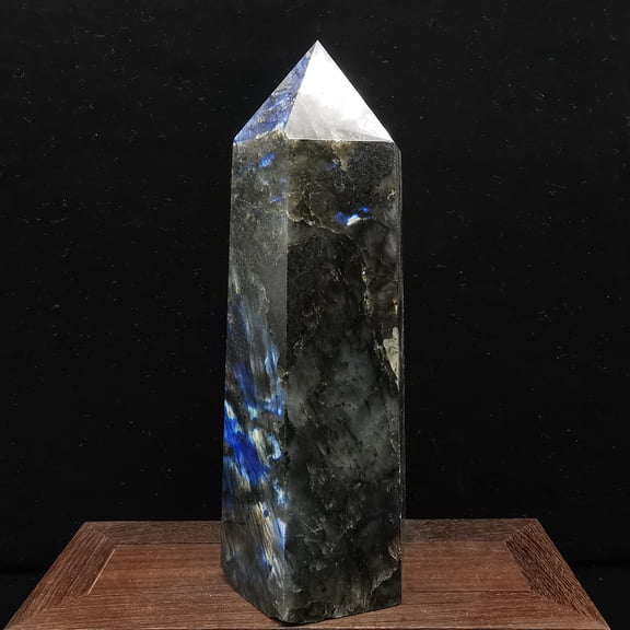 labradorite Crystal Towers ~ Natural Healing Crystal Point Obelisk for Reiki Healing and Crystal Grid 2.732kg