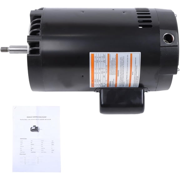 labwork 1.5HP B129 Swimming Pool Motor, 3540RPM Speed Swimming Pool Pump, P56J Frame, 115V/230V