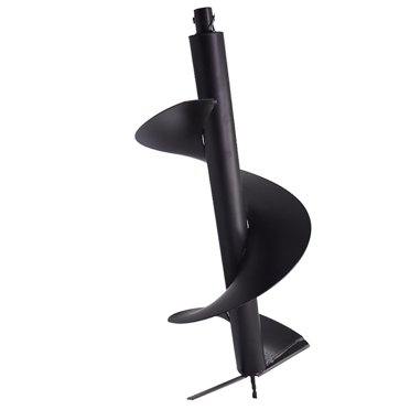 8 Inch Earth Auger Drill Bit – Fits Gas Powered Post Hole Diggers, 3/4" Shaft