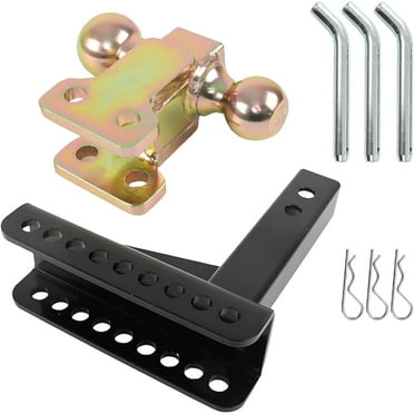 Labwork 2 Inch Receiver Trailer Hitch Extender With 6-1/4 Inch Rise Or