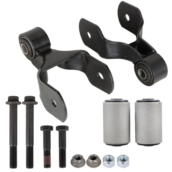 labwork 2-Pack Front Leaf Spring Shackle Bracket Kit Replacement for F-250 F-350 4WD 1980-1997