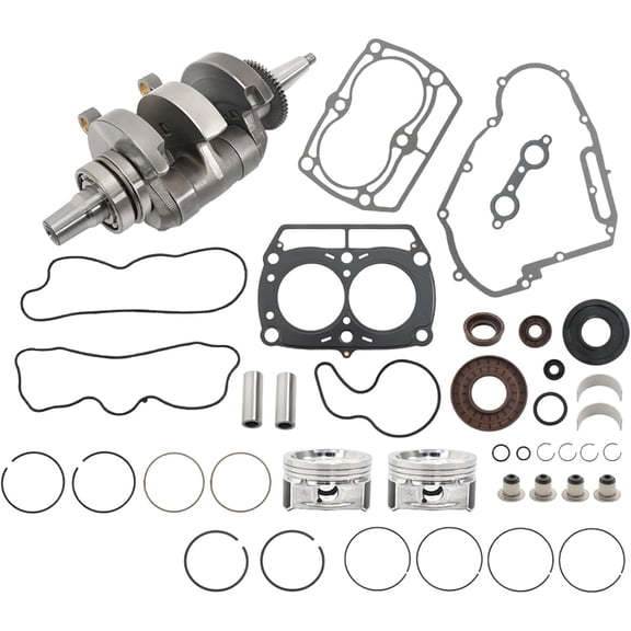 labwork 2205112 Crankshaft Piston Gasket Engine Kit Replacement for Polaris RZR 800 Sportsman 800 2005-2015