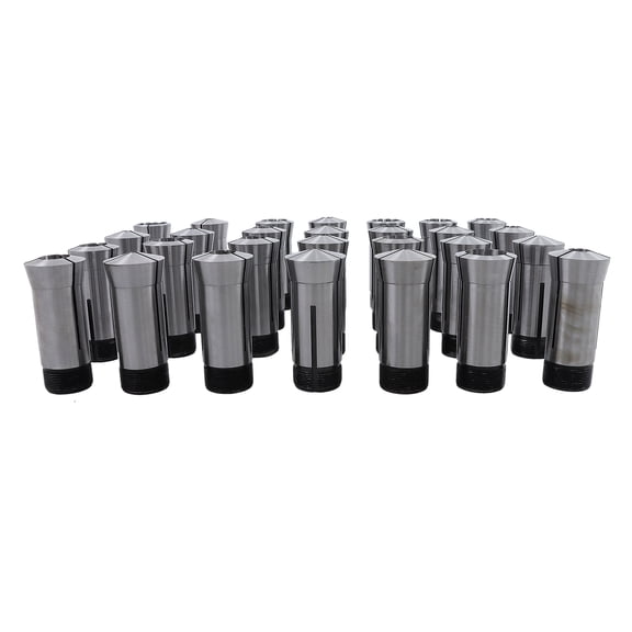 labwork 28 Pcs Precision Metric 5-C Collet Set with 1mm TO 28mm 5C Rack New