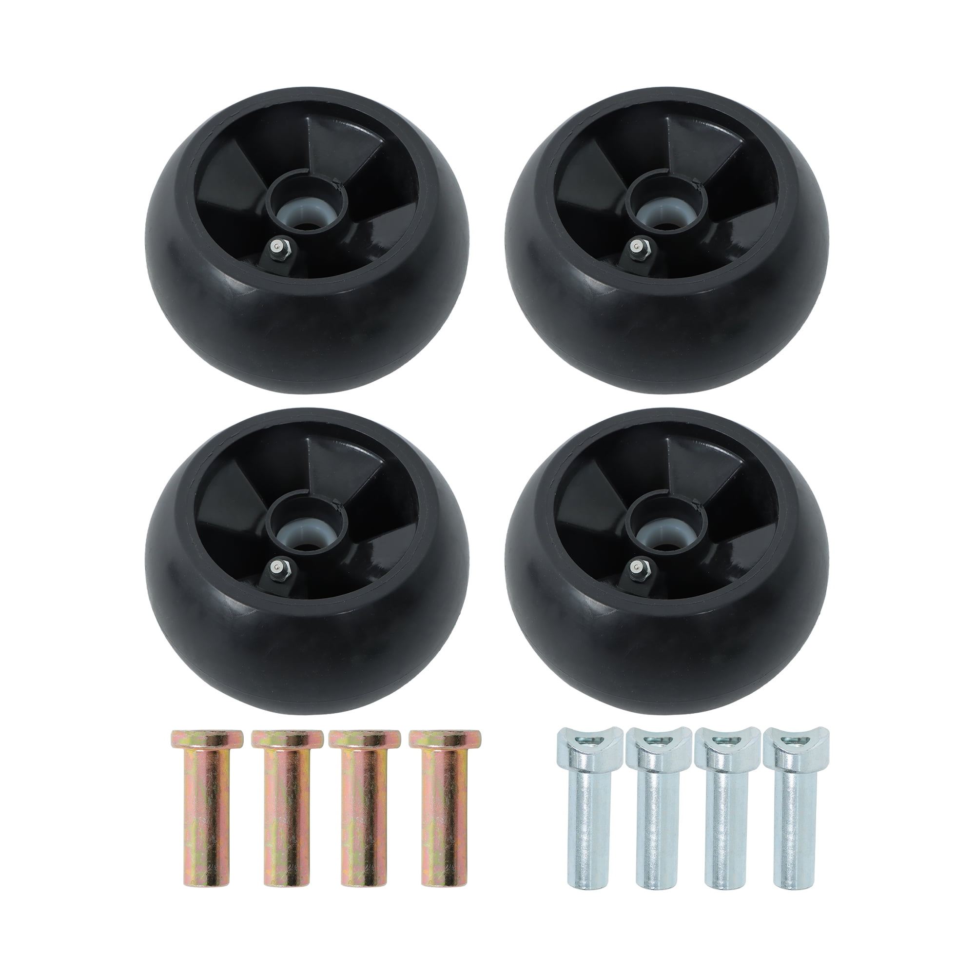 labwork 4PK Deck Wheel Kit Fit for John Deere 48" 54" 60" 72" Deck Lawn Mowers AM125172